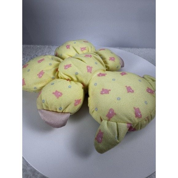 Vintage Fisher Price Slumber Babies Plush Baby Doll Yellow Lamb Lovey 1989 - Picture 11 of 16